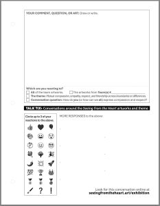 TALK TIX interactive conversation – Seeing from the Heart